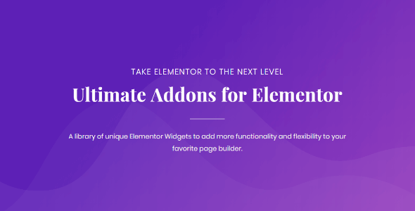 Ultimate Addons for Elementor - Elementor Addons & Widgets 1.36.29