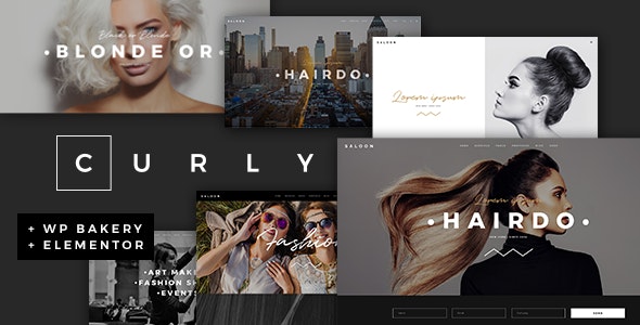 Curly - A Stylish Theme for Hairdressers and Hair Salons 3.2.1