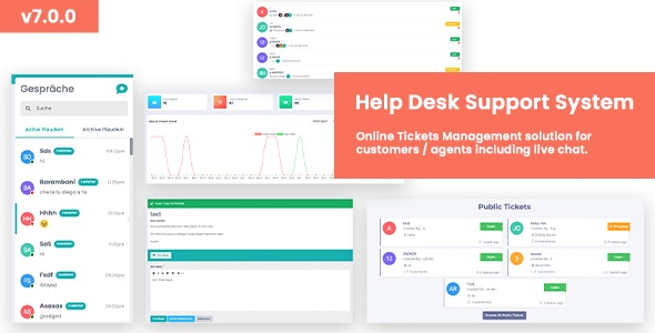 Support - All in-one Laravel Help Desk Support Management Solution 7.0.0