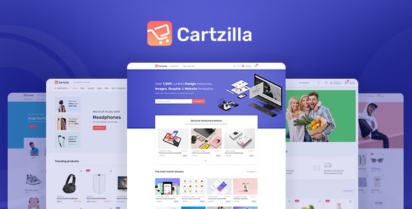 Cartzilla - Digital Marketplace & Grocery Store WordPress Theme 1.0.40