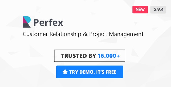 Perfex - Powerful Open Source CRM + Premium Add-ons 3.1.6