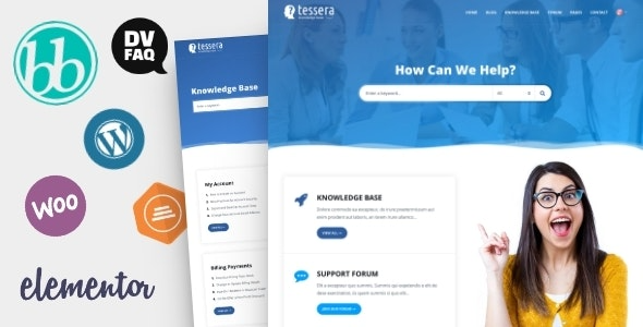 Tessera - Knowledge Base & Support Forum WordPress Theme 2.7.2