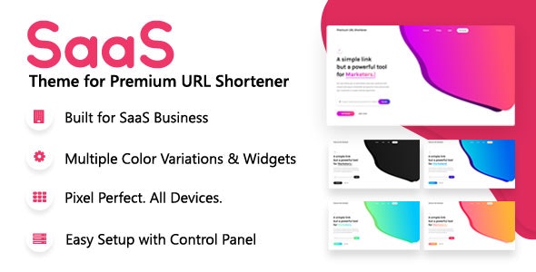 SaaS Theme for Premium URL Shortener Codecanyon 5.6.1